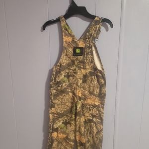 Boys John Deere Mossy Oak Overalls